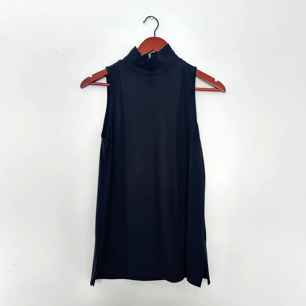 Worthington High Turtle Neck Womens Tank Top Small - Picture 2 of 6